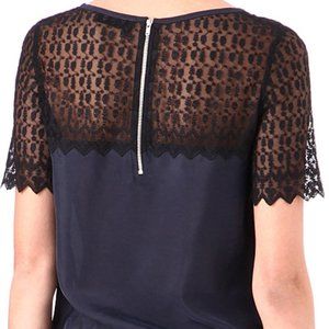 The Kooples Skull Lace Top